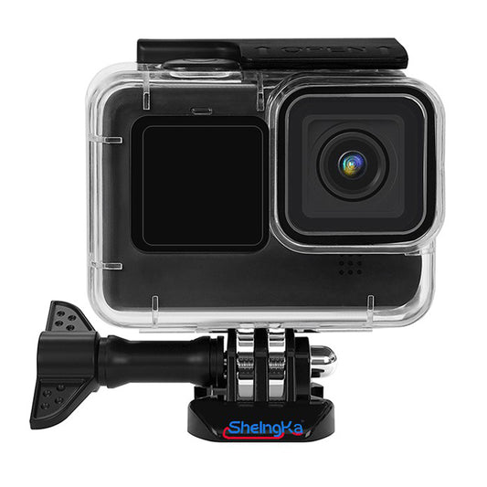 Uniqkart FLW368 for GoPro Hero 9/10 40m Underwater Camera Diving Case Waterproof Protective Shell