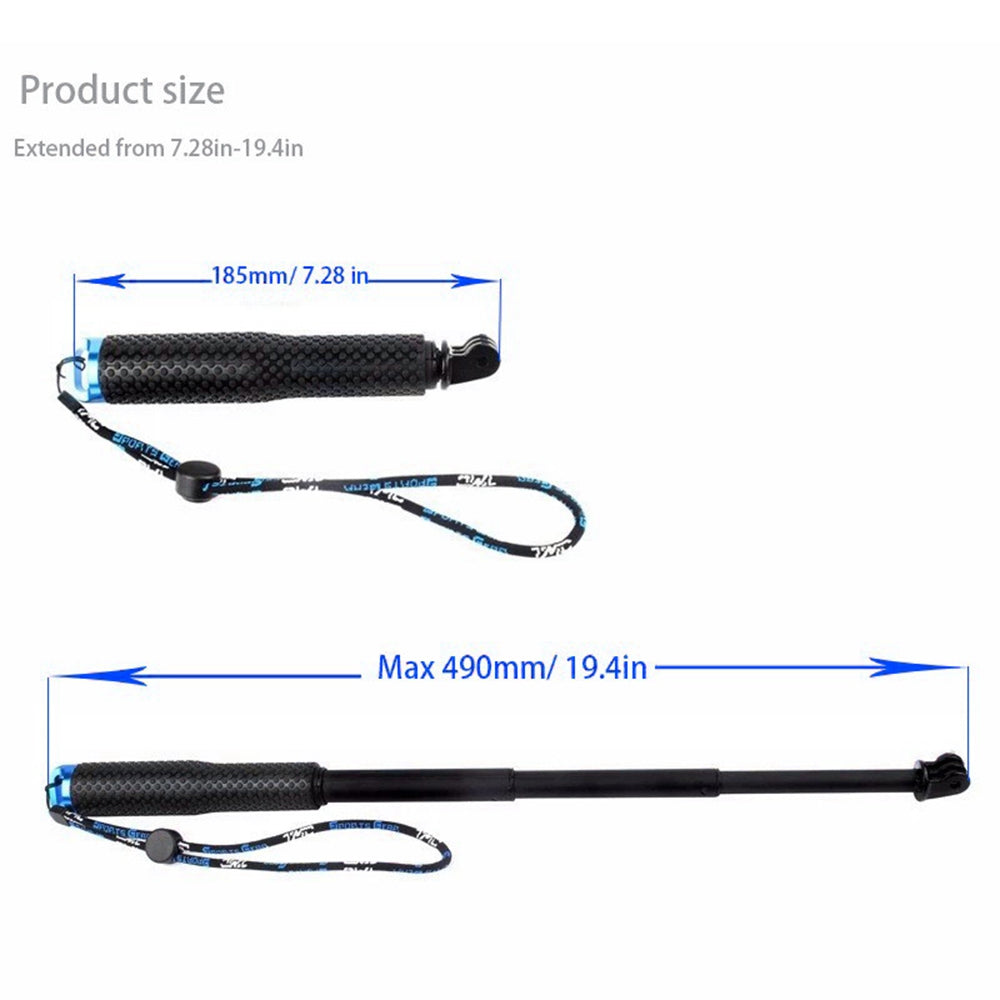 G10-TZ03 For GoPro Hero 9/10 Action Camera Accessories Kit Sports Camera Diving Set Surfing Equipment with Waterproof Case/Selfie Stick