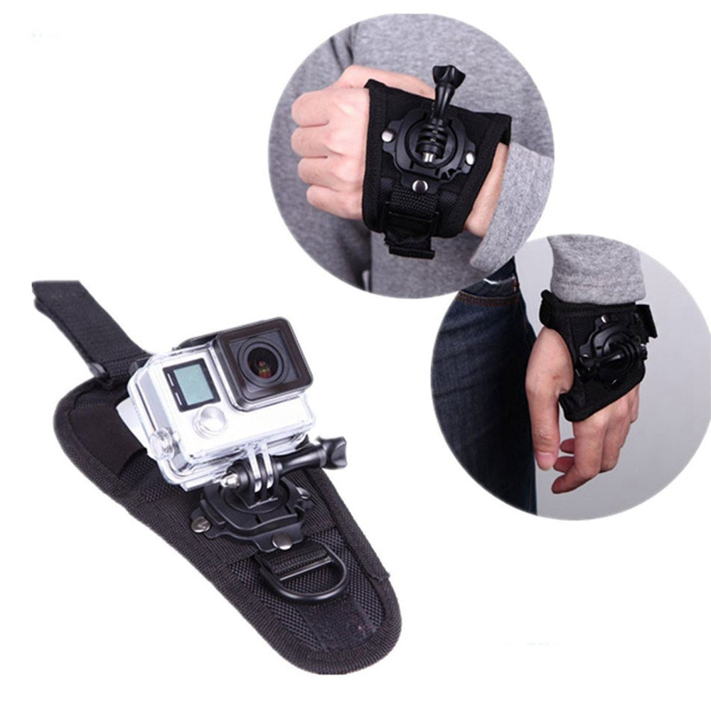 G10-TZ02 25 in 1 for GoPro Hero 9/10 Sports Camera Accessories Kit Waterproof Housing Case Chest Strap Headband Wrist Strap Set