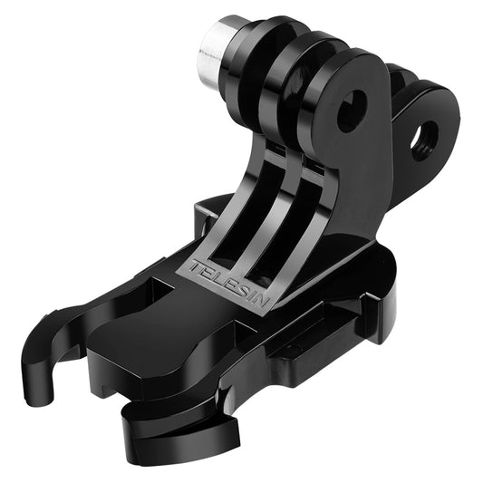 Uniqkart GP-MTB-T02-BK For GoPro/DJI Osmo Action Backpack Shoulder Strap Sport Camera Bracket Mount Stand - Black