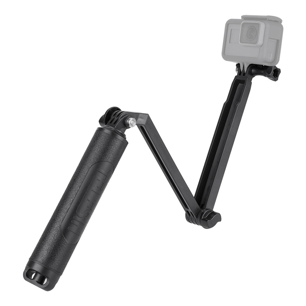 Uniqkart GP-MFW-300 For GoPro Action Camera Waterproof Selfie Stick Tripod Stand Floating 3-Way Grip Arm Monopod