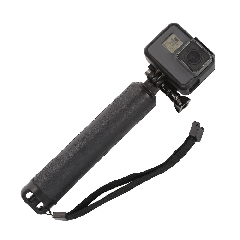 Uniqkart GP-MFW-300 For GoPro Action Camera Waterproof Selfie Stick Tripod Stand Floating 3-Way Grip Arm Monopod
