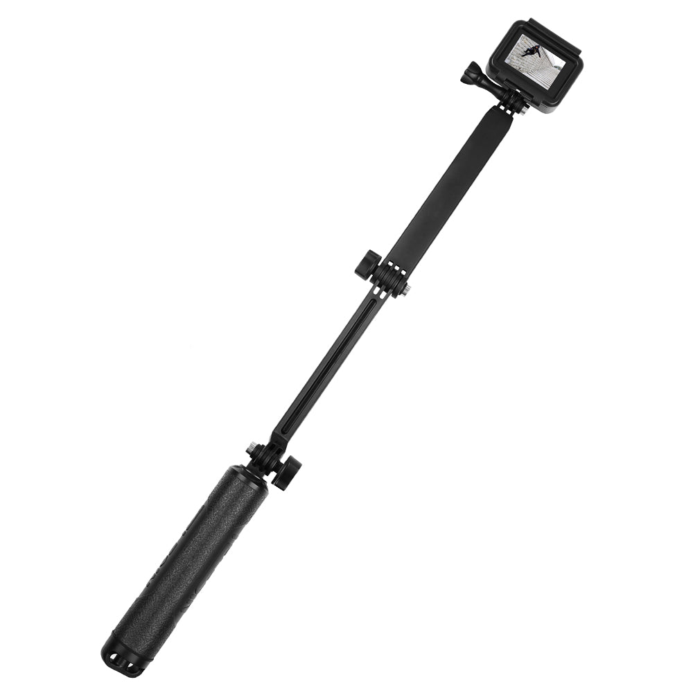 Uniqkart GP-MFW-300 For GoPro Action Camera Waterproof Selfie Stick Tripod Stand Floating 3-Way Grip Arm Monopod