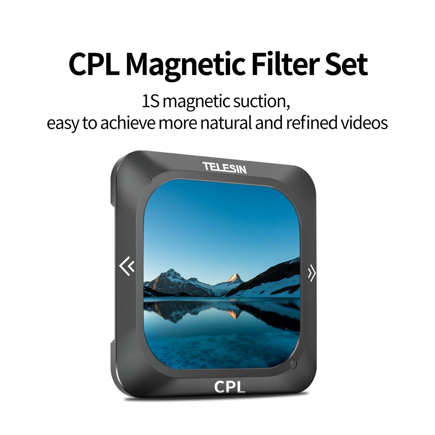 Uniqkart OA-FLT-002 For DJI Action 2 Magnetic CPL Filter Sports Camera Optical Glass Lens Filter