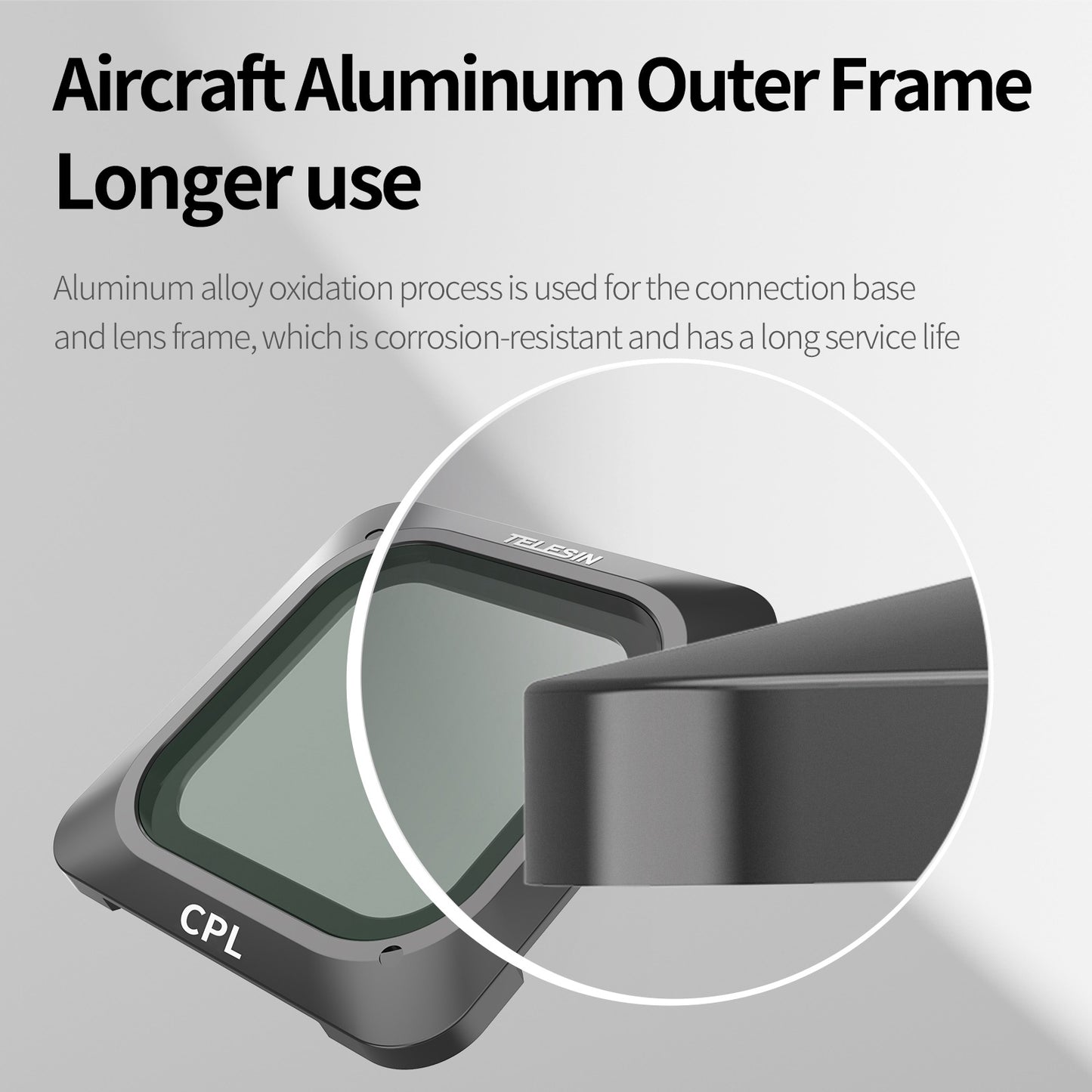 Uniqkart OA-FLT-002 For DJI Action 2 Magnetic CPL Filter Sports Camera Optical Glass Lens Filter