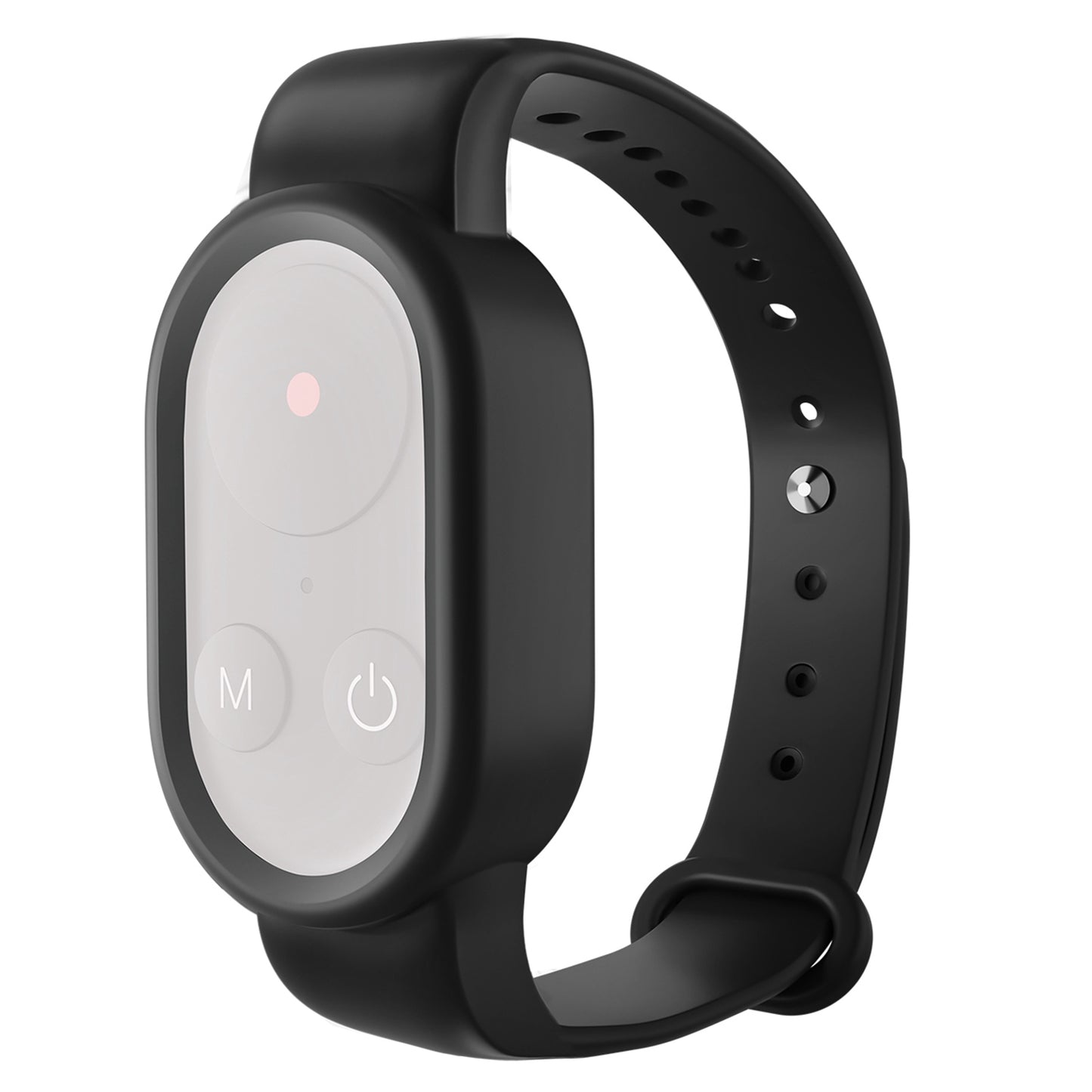 Uniqkart TE-RWB-001 For GoPro Hero 9 / 10 / 11 Vlog Bluetooth Remote Control Silicone Wrist Strap Adjustable Wristband