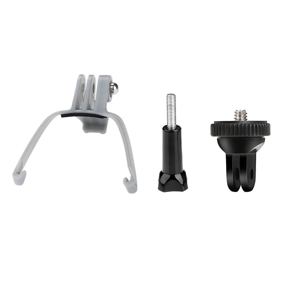 RCSTQ For DJI FPV Camera Top Expansion Bracket + 1/4 Screw Adapter Action Camera Mount Holder