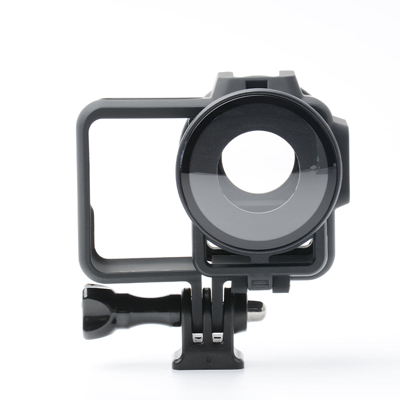 Uniqkart for Insta 360 One RS 2Pcs Action Camera Lens Guards Tempered Glass Lens Protection Cover