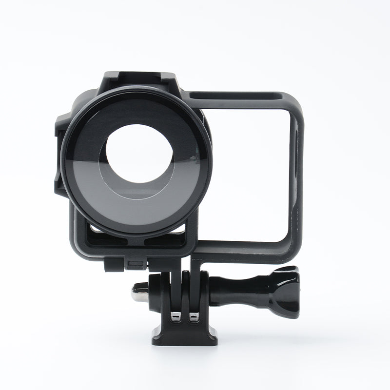 Uniqkart for Insta 360 One RS 2Pcs Action Camera Lens Guards Tempered Glass Lens Protection Cover