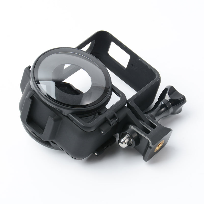 Uniqkart for Insta 360 One RS 2Pcs Action Camera Lens Guards Tempered Glass Lens Protection Cover