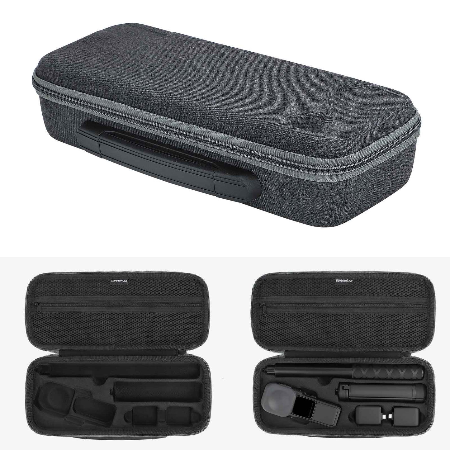Uniqkart IST-B462 Portable Carrying Case for Insta360 ONE RS 1-Inch Pancam, Hard EVA Handbag Portable Storage Bag Camera Protection Box
