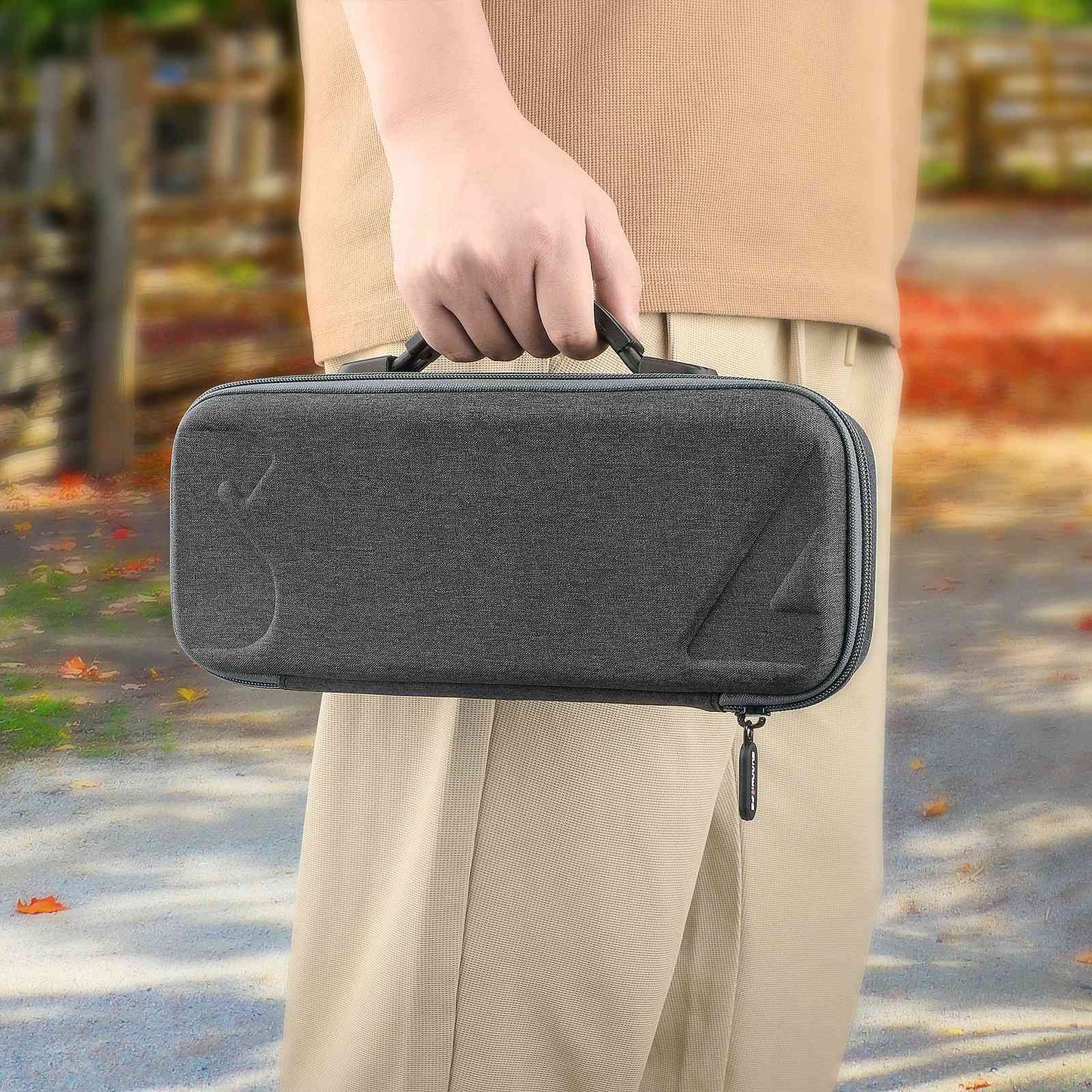 Uniqkart IST-B462 Portable Carrying Case for Insta360 ONE RS 1-Inch Pancam, Hard EVA Handbag Portable Storage Bag Camera Protection Box