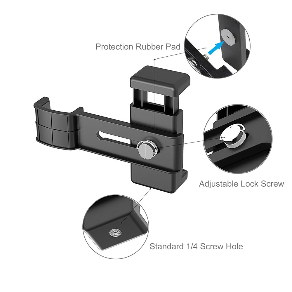 Uniqkart for DJI Osmo Pocket 2 Gimbal Camera Handheld Phone Holder Foldable Phone Adapter