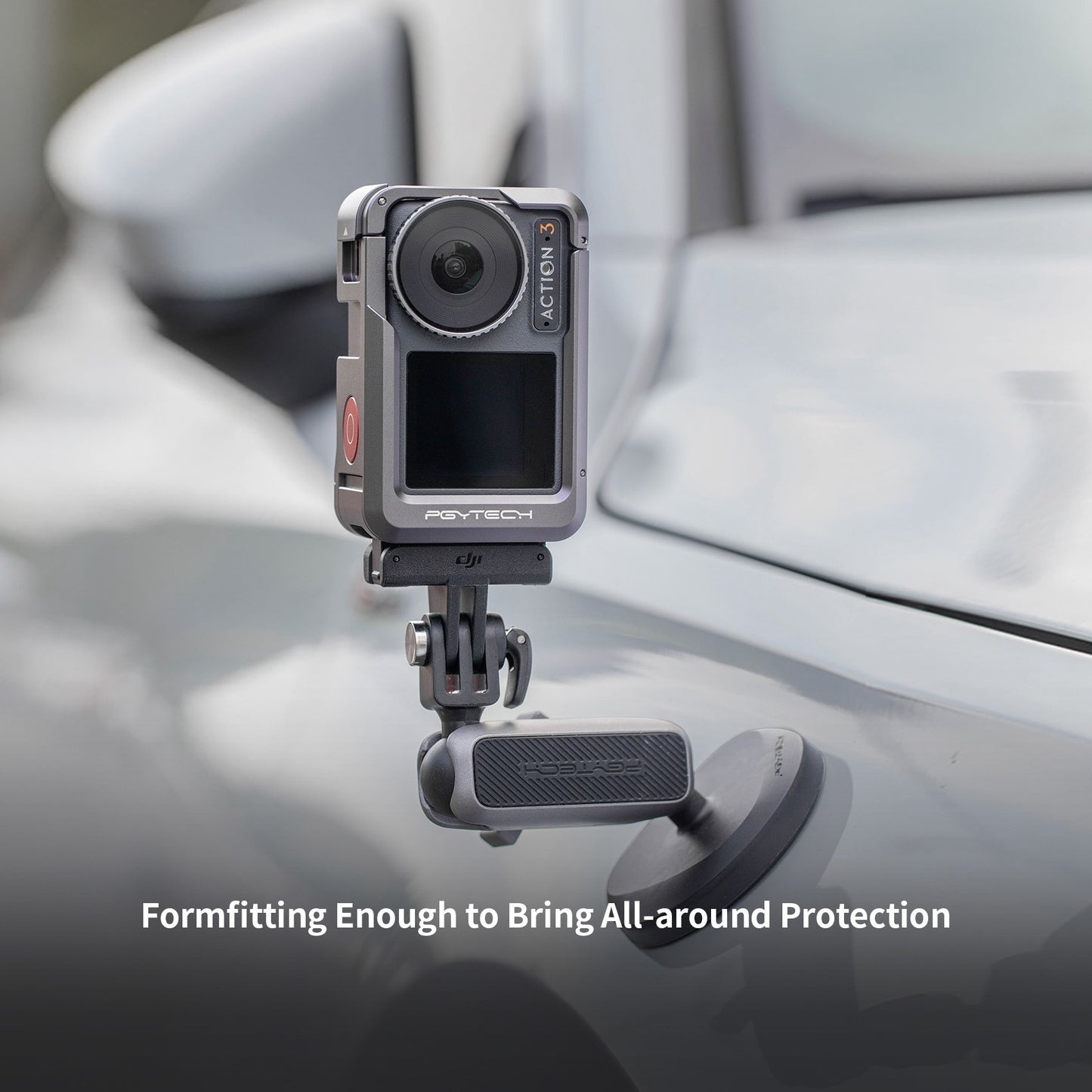 P-32C-020 Camera Cage for DJI OSMO Action 3 Aluminum Alloy Protective Case