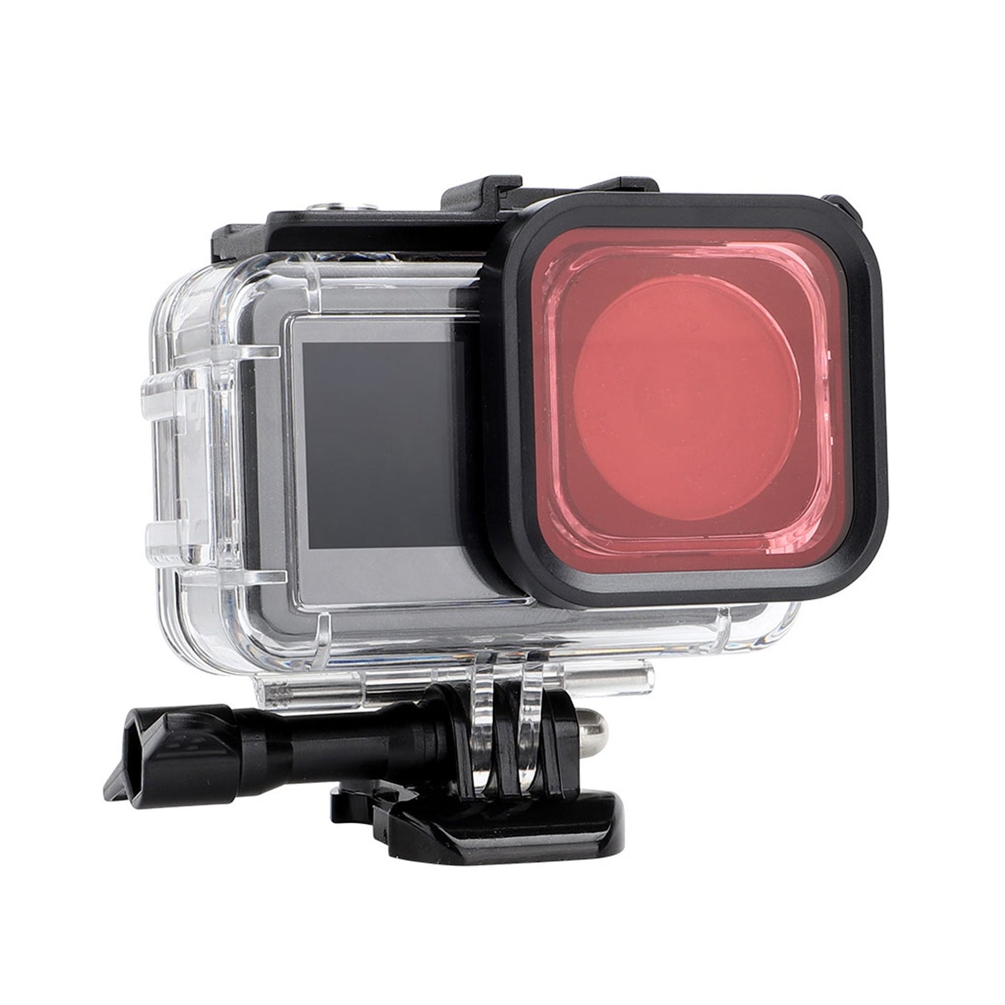 OA3-FS520 Camera Lens Diving Filter for DJI OSMO Action 3 Camera Tempered Glass Filter for Underwater Photography - Magenta