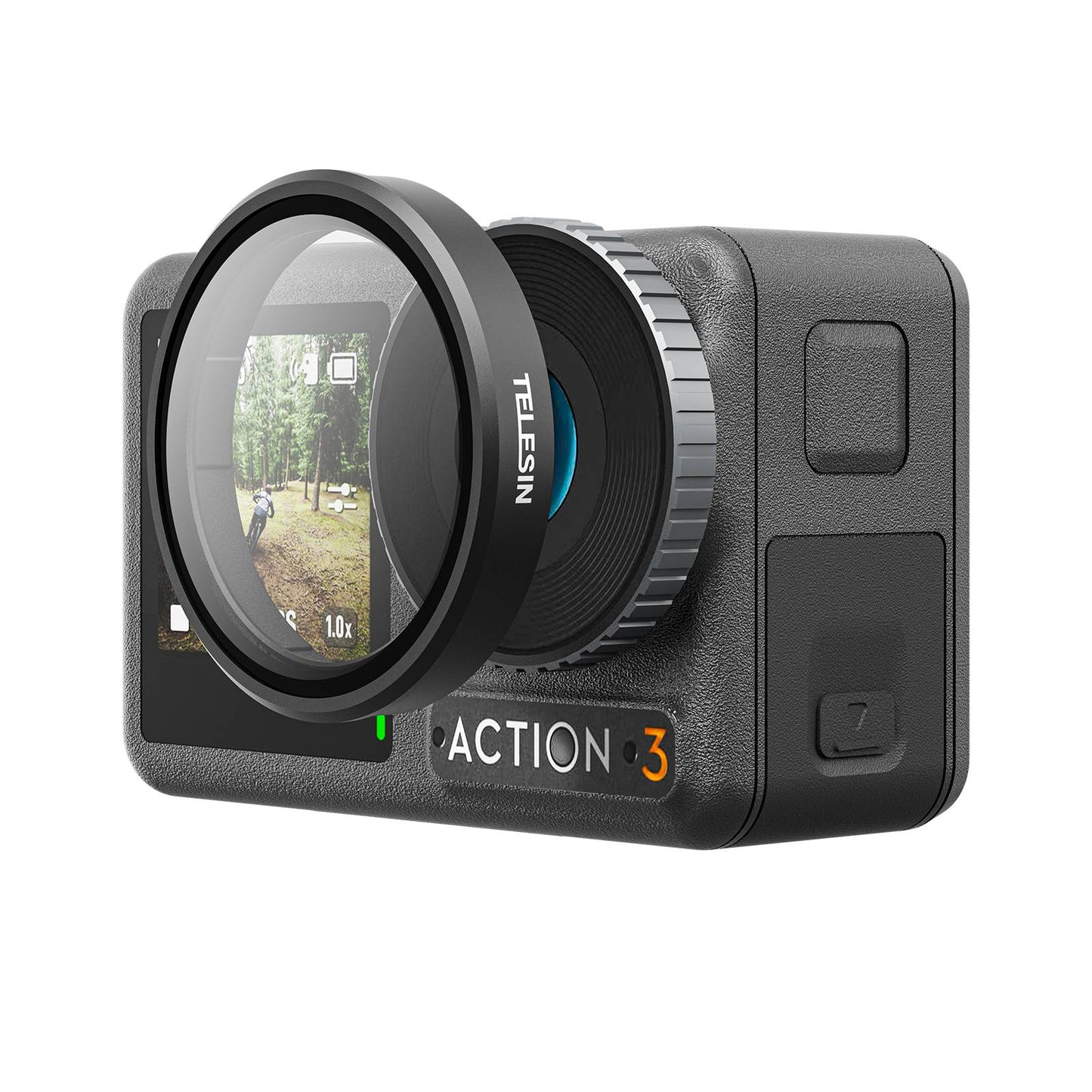 Uniqkart OA-FLT-005 For DJI Osmo Action 3 Camera Lens Filters Set Optical Glass CPL + ND8 + ND16 + ND32 Filters