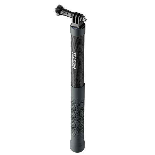 Uniqkart GP-MNP-002 1.2m Carbon Fiber Extendable Selfie Stick Lightweight Selfie Pole Compatible for GoPro Insta360 Cameras