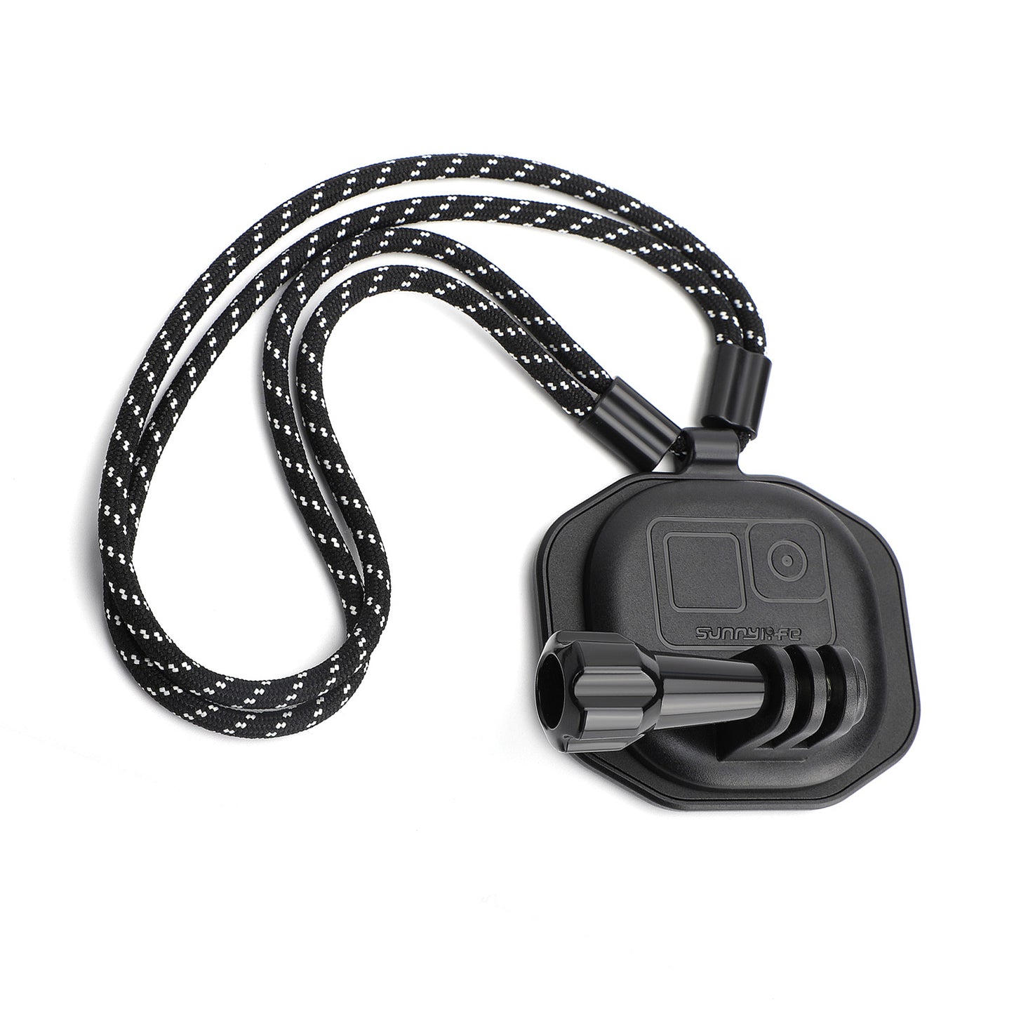 Uniqkart ZJ554 Magnetic Chest Neck Bracket Strap First Person Shooting Neck Holder for Sports Camera