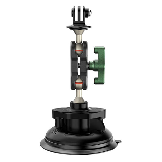 FLW391 for GoPro Action Camera Sucker Mount Bracket Aluminum Alloy Sport Camera Car Holder Support Stand