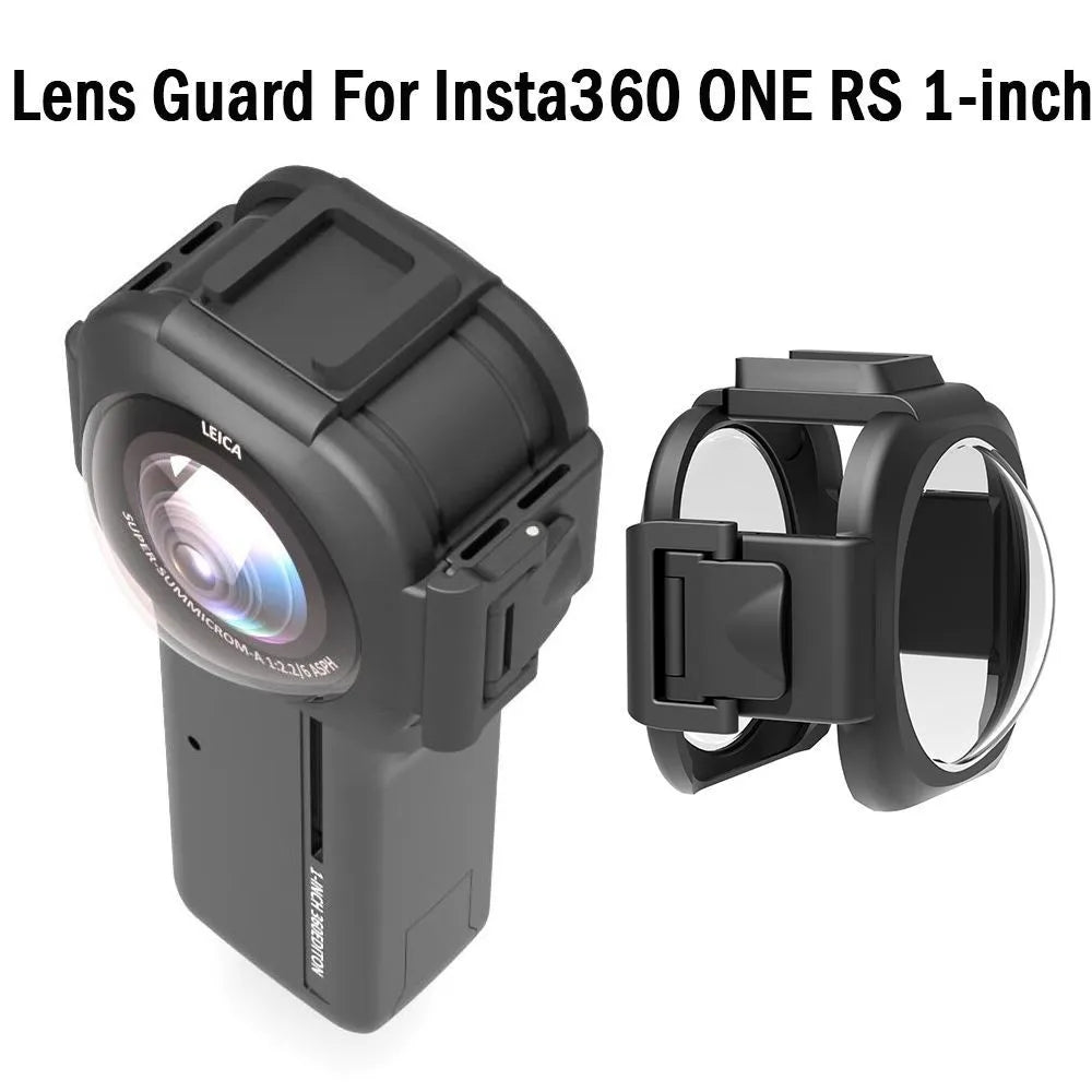 Uniqkart for Insta 360 One RS 1-inch Anti-scratch Camera Lens Guard Waterproof Protective Cover