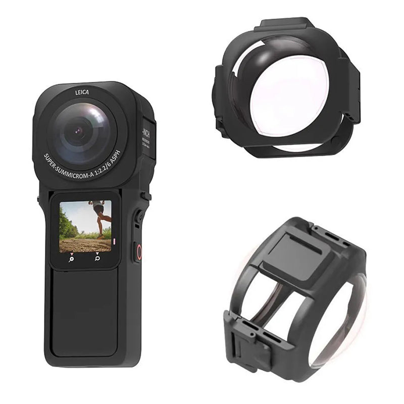 Uniqkart for Insta 360 One RS 1-inch Anti-scratch Camera Lens Guard Waterproof Protective Cover