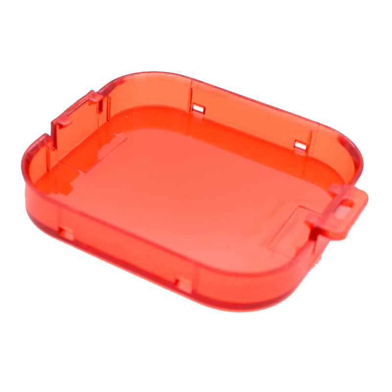 Lens Protective Cap for GoPro Hero 11 Black Mini Action Camera , Anti-scratch PC Lens Cover - Red