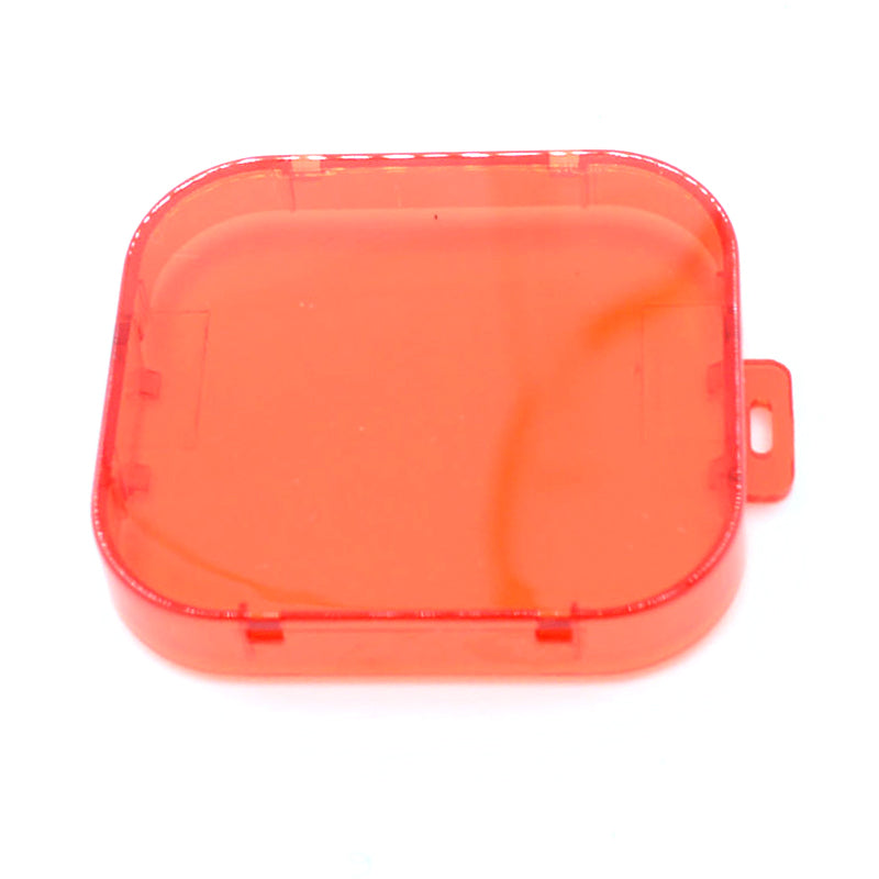 Lens Protective Cap for GoPro Hero 11 Black Mini Action Camera , Anti-scratch PC Lens Cover - Orange