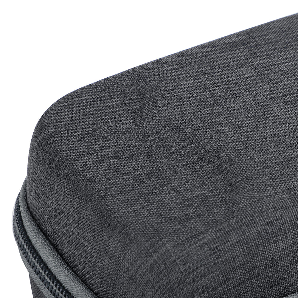 Uniqkart IST-B589 Storage Bag for Insta360 GO 3 Action Camera Fabric+Suede Carrying Case