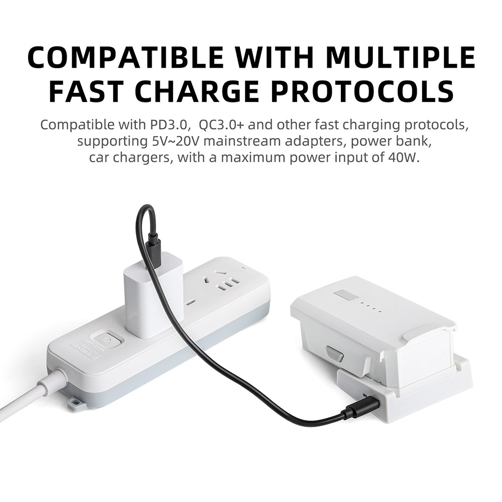 Uniqkart For FIMI X8 / X8 SE 2018 / 2020 / 2022 / 2022 V2 Charging Base Bidirectional Charging Manager Drone Accessories