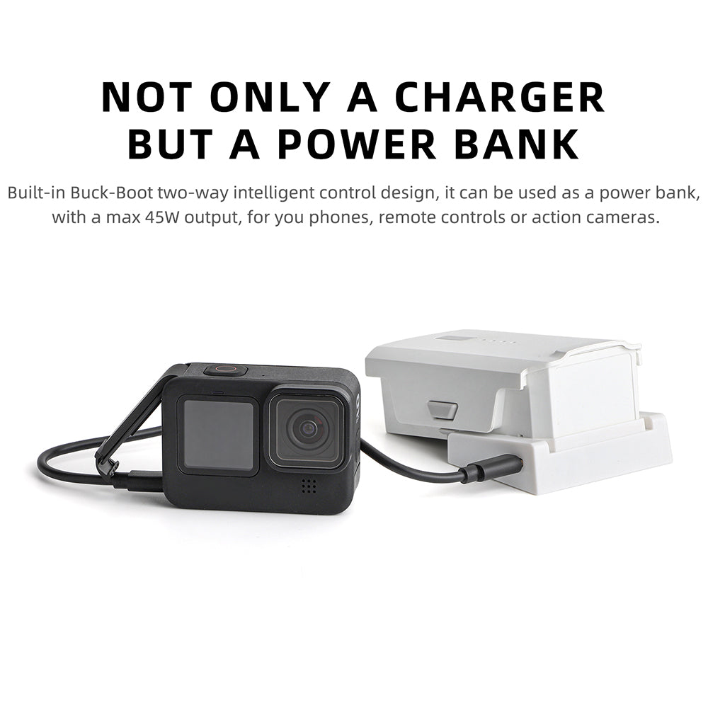 Uniqkart For FIMI X8 / X8 SE 2018 / 2020 / 2022 / 2022 V2 Charging Base Bidirectional Charging Manager Drone Accessories
