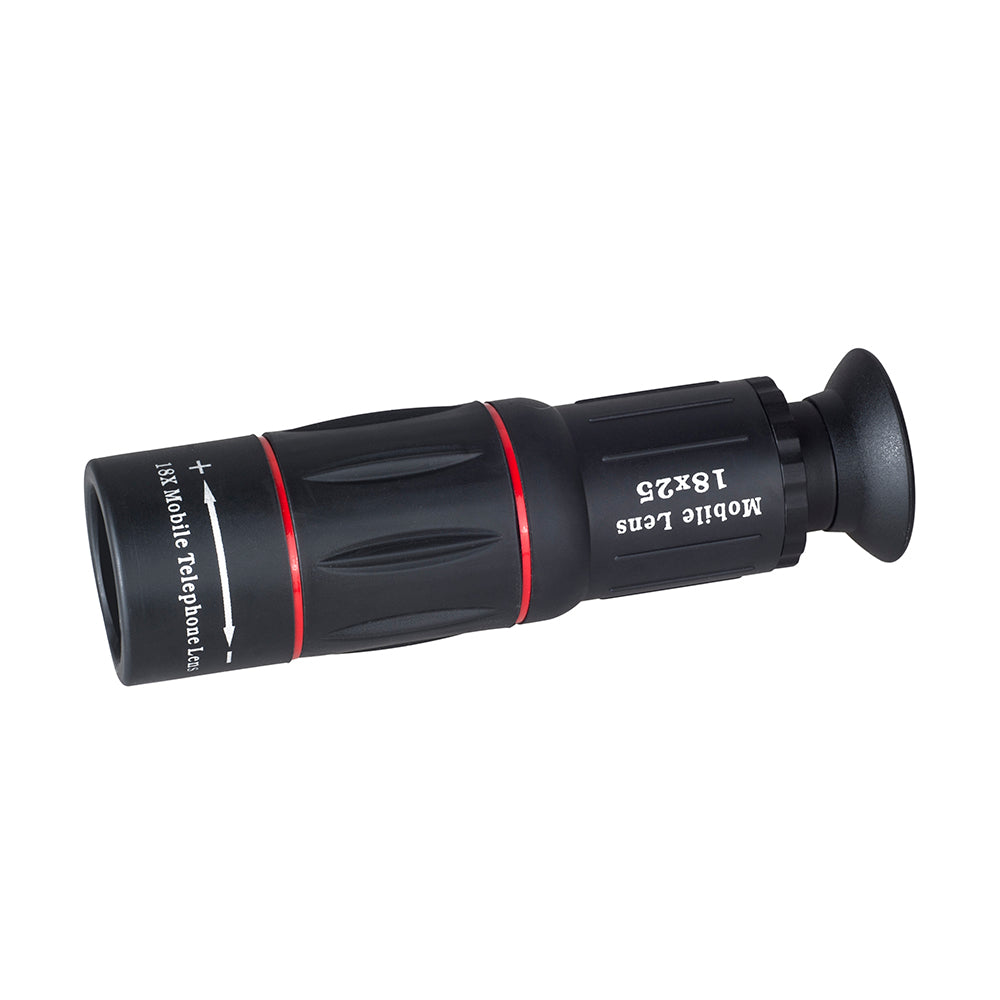 Apexel APL-T18XZJ Universal 18X Telescope Zoom Lens with Mini Desktop Tripod Phone Clip