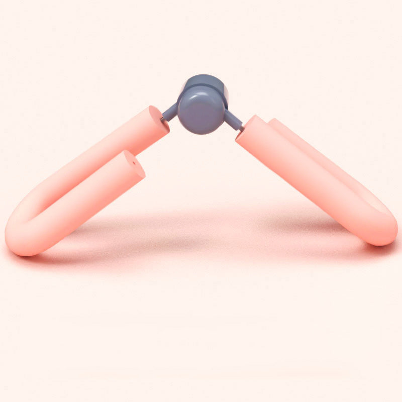 Uniqkart Beauty Leg Buttocks Clip Yoga Fitness Thin Thigh Leg Clamp Trainer Body Shaping Tool - Pink