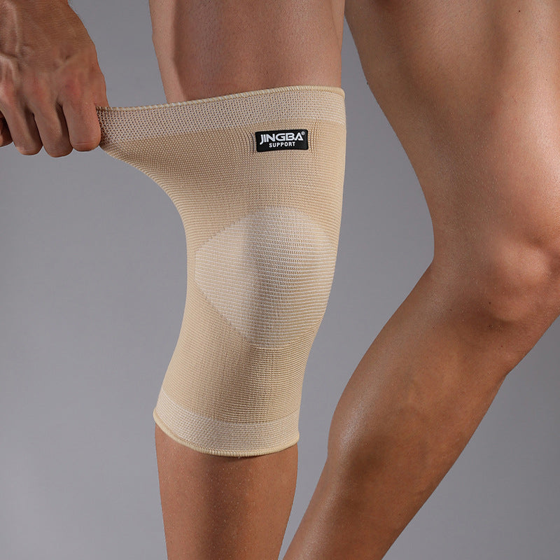 Jingba Support 4067 1Pc Outdoor Sports Knee Support Basketball Volleyball Knee Pad Elastic Knee Protector - S/M