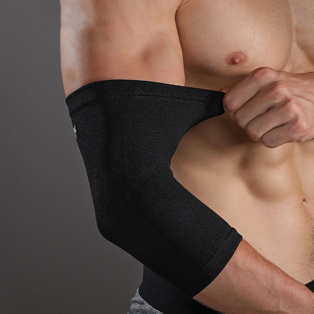 JINGBA SUPPORT 0037 1Pc Elbow Brace Compression Elbow Support Sleeves for Tennis Golf Weightlifting Sports Protection Pain Relief Breathable Elbow Arm Protectors - L/XL