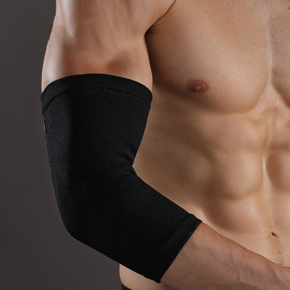 JINGBA SUPPORT 0037 1Pc Elbow Brace Compression Elbow Support Sleeves for Tennis Golf Weightlifting Sports Protection Pain Relief Breathable Elbow Arm Protectors - 2XL/3XL