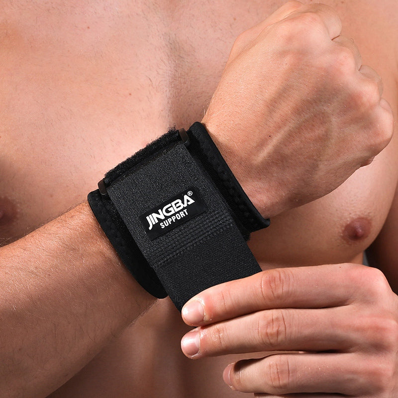 JINGBA SUPPORT 0008 1Pc Highly Elastic Wrist Brace Adjustable Fitness Sports Wrist Support Wrist Straps for Tendonitis, Carpal Tunnel Arthritis and Wrist Pain