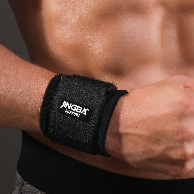 JINGBA SUPPORT 0008 1Pc Highly Elastic Wrist Brace Adjustable Fitness Sports Wrist Support Wrist Straps for Tendonitis, Carpal Tunnel Arthritis and Wrist Pain
