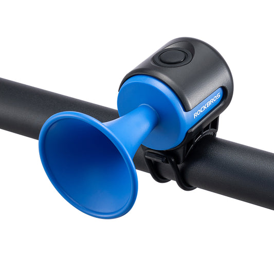 Rockbros EH-2 Bicycle Electronic Horn 120dB Big Power Bike Warning Safety Alarm Bell - Blue
