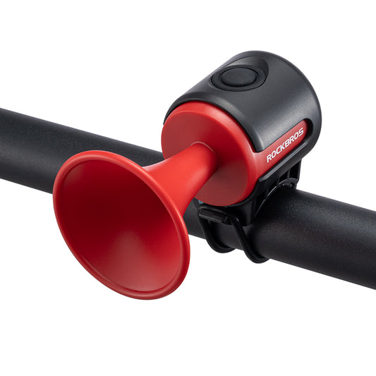 Rockbros EH-2 Bicycle Electronic Horn 120dB Big Power Bike Warning Safety Alarm Bell - Red