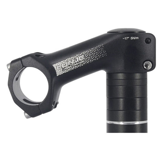 LUNJE A013 Aluminum Alloy Bike Stem 31.8mm MTB Stem &#177;17 Degrees Adjustable Raise Up Handlebar Tube - 60mm