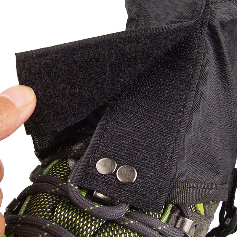 Uniqkart 1 Pair Waterproof Leg Protector Gaiter Cover for Skiing Trekking Backpacking Hiking Camping, Size M