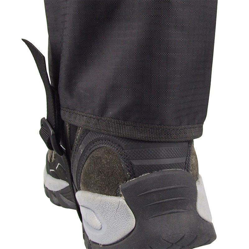 Uniqkart 1 Pair Waterproof Leg Protector Gaiter Cover for Skiing Trekking Backpacking Hiking Camping, Size M
