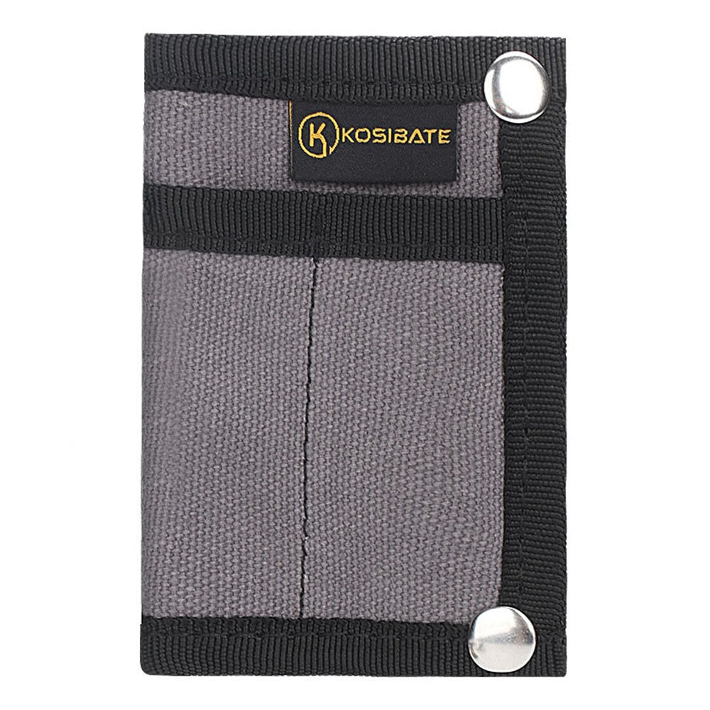Uniqkart H241 Portable Outdoor Tactical EDC Tool Storage Bag Foldable Credit Card Holder Pouch - Dark Grey