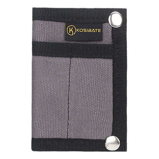 Uniqkart H241 Portable Outdoor Tactical EDC Tool Storage Bag Foldable Credit Card Holder Pouch - Dark Grey