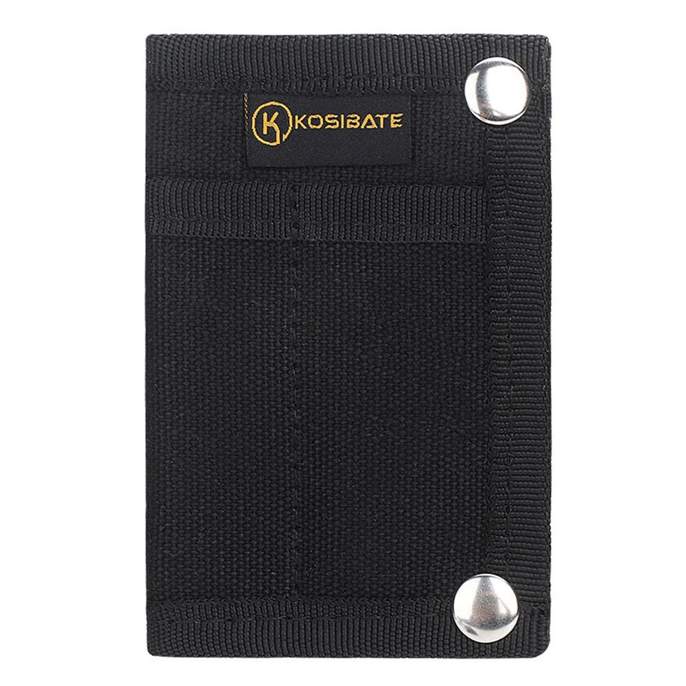 Uniqkart H241 Portable Outdoor Tactical EDC Tool Storage Bag Foldable Credit Card Holder Pouch - Black