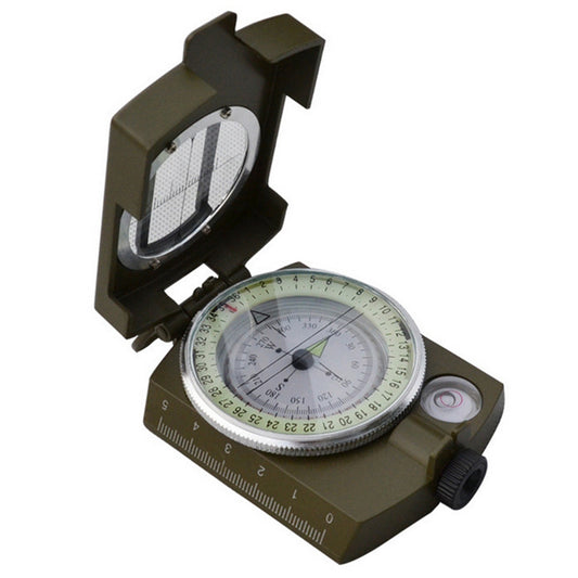 DESERT&amp;FOX Tactical Survival Impact Resistant Sighting Compass Camping Accessories with Lanyard