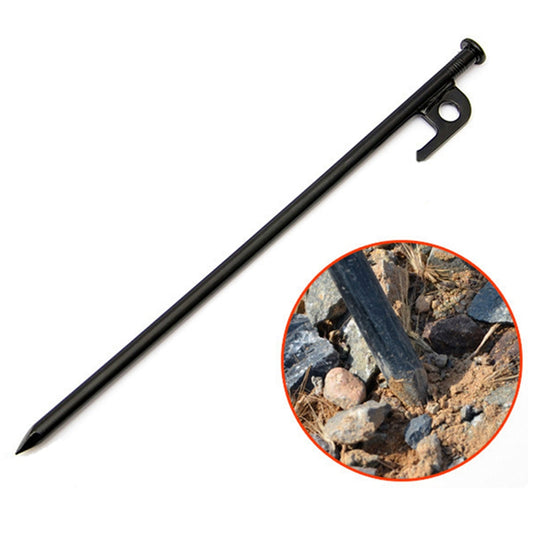 DESERT&amp;FOX 30cm Steel Tent Stake Thicken Ground Peg Outdoor Camping Canopy Tarp Accessories