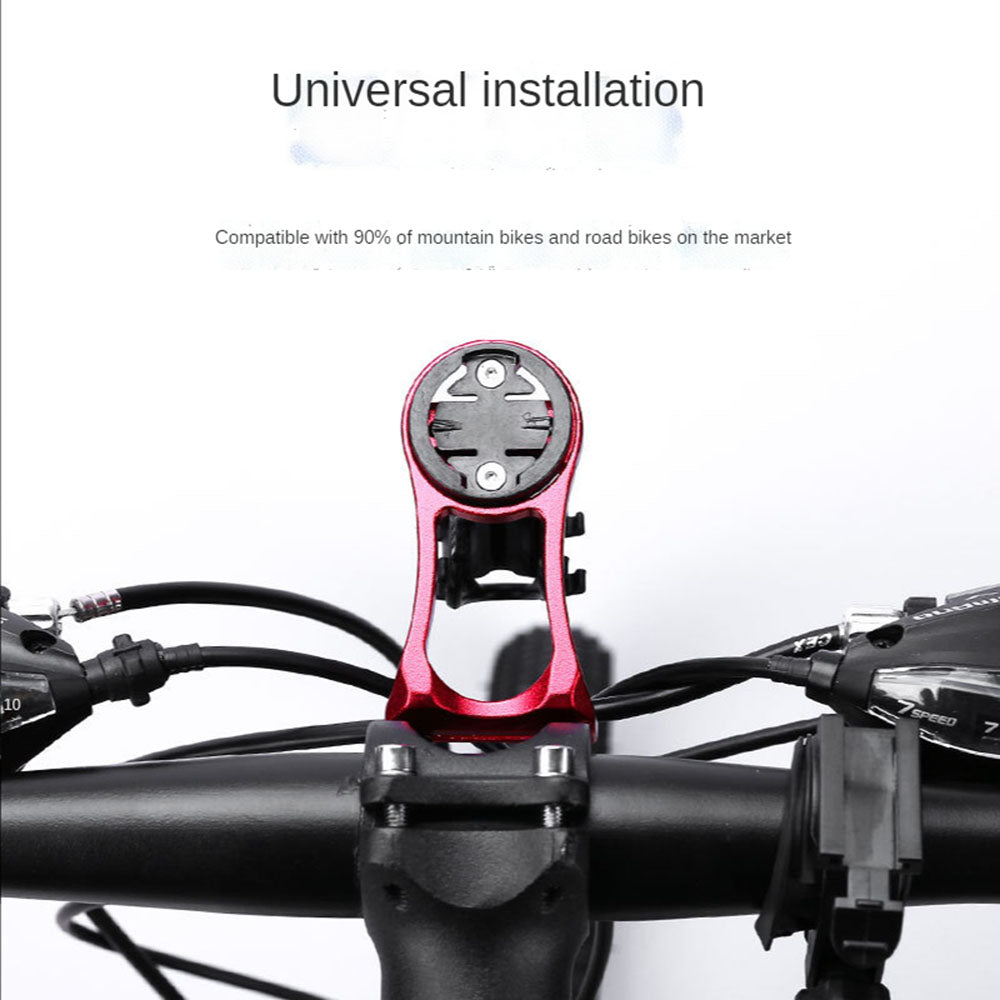 YS-50PU Bicycle Stopwatch Bracket Extender Frame Computer Extension Base MTB Bike Accessories - Black