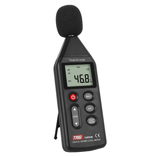 TASI TA8152B LCD Display Digital Sound Level Meter Audio Detector Noise Volume Decibel Tester Support Computer Connection