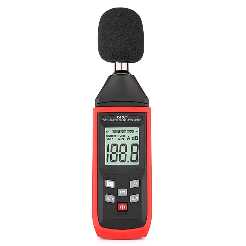 TASI TA8151 High Precision LCD Display Digital Sound Level Meter Noise Measuring Volume Decibel Tester